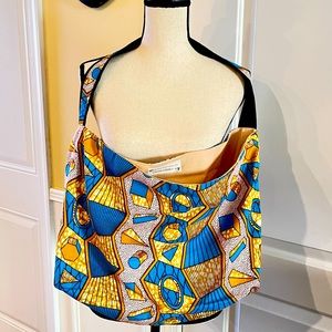 African Print Tote bag